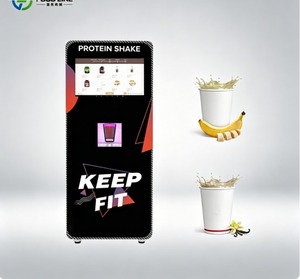 Service en ligne 24h/24, distributeur automatique de café protéiné, distributeurs automatiques de café intelligents - Product Image 6