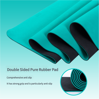 SHENGDE Hochwertige Umweltfreundliche Gym Pilates Yoga-Matte 183x61cm Einlagig Reiner Gummi Individuelles Logo Langlebig Rutschfest Großhandel