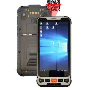 Nhà Máy Giá Rẻ 4G + 64G điện thoại di động PDA Windows 10 GPS NFC 2D Máy Quét Mã Vạch 5MP máy ảnh 5.5 "hiển thị cho công nghiệp hậu cần kho - Product Image 1