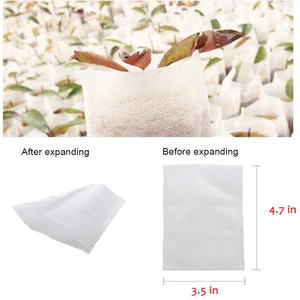 100 Chiếc Túi Đựng Hạt Giống Có Thể Phân Hủy Sinh Học Túi Dành Cho Trường Mầm Non Không Dệt Túi Trồng Cây Điều Dưỡng Cây Trồng Túi Trồng Cây Hoa Thực Vật - Product Image 5