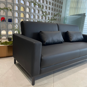 Foshan Oficina de cuero asequible Espera Descansando Visitante Juego de sofá barato Diseño Muebles modernos En línea Oficina de China como - Product Image 5