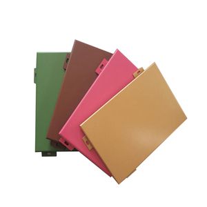 Revêtement mural extérieur en aluminium perforé découpé au laser, design tendance, imperméable, pour façade de bâtiment - Product Image 2