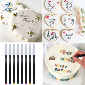 Essbarer Pigmentstift Pinsel Lebensmittelfarbstift zum Zeichnen von Keksen Kuchendekoration Werkzeug für DIY-Kuchenbacken und -Malerei - Product Image 2