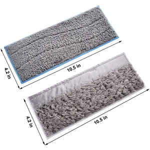 Chiffon de rechange rectangulaire pour robot laveur IRobot <span class=keywords><strong>Braava</strong></span> <span class=keywords><strong>Jet</strong></span> <span class=keywords><strong>M6</strong></span> (648719214707) – Absorption 10-20s, plus de 5000 utilisations durables - Product Image 6