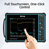 Osciloscopio Automotriz Micsig con Pantalla Táctil, Herramienta de Diagnóstico para Autos, Ancho de Banda de 100-300MHz para Reparación Automotriz