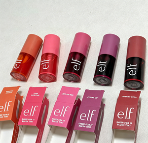 <span class=keywords><strong>Elf</strong></span> Sheer for It <span class=keywords><strong>Blush</strong></span> Tint, Tinte Líquido para Labios y Mejillas, Barra de Colorete Ligero de Larga Duración, Maquillaje Cosmético de Belleza - Product Image 1