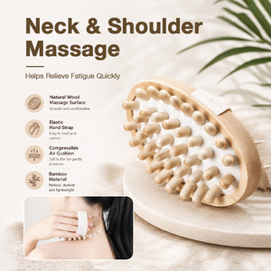 Paleta de Masaje de Bambú de Marca Privada con Agarre Cómodo para Tiendas de Bienestar, Minoristas de Productos de Belleza y Regalos Promocionales - Product Image 5