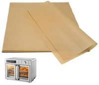 100 pièces de doublures jetables Midea Flexify absorbantes d'huile, résistantes à l'huile et à la chaleur, recyclables pour friteuse à air et four grille-pain à porte française