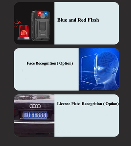 4G AI Cámara corporal Reconocimiento facial Matrícula Transmisión en vivo GPS Posicionamiento real Defensa Guardias <span class=keywords><strong>de</strong></span> <span class=keywords><strong>seguridad</strong></span> - Product Image 4