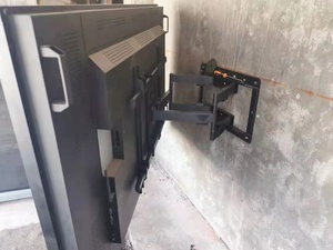 Soporte de pared para TV Zeno H10, brazo articulado de movimiento completo para pantallas de 75 a 120 pulgadas, soporte flotante para TV montado en la pared - Product Image 2