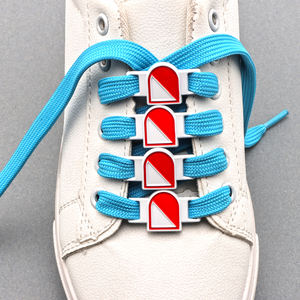 Hoge Kwaliteit Custom Gegraveerd Naam Logo Merk Schoenveter Bedels Gesp Sneaker <span class=keywords><strong>Plastic</strong></span> Tag Outdoor Sportschoenen - Product Image 2