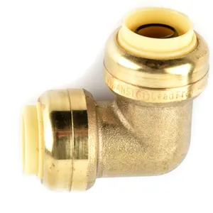 brass ball valve copper Fittings Quick Connection Fittings Lead-free Brass Push Fit Fittings
