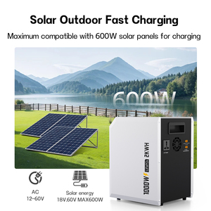 Generador Solar de Onda Sinusoidal Pura de 1000W para Interiores y Exteriores, Estación de Energía Portátil con Batería SL-98 - Product Image 6