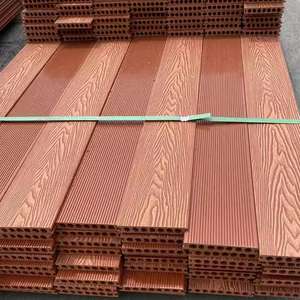 Suelos 3D en relieve, tarima compuesta de WPC, madera plástica impermeable, suelos de WPC para exteriores - Product Image 3