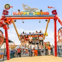 Equipo de Parque de Atracciones manege swing, mini parque de atracciones de carnaval, mini carrusel pequeño en venta