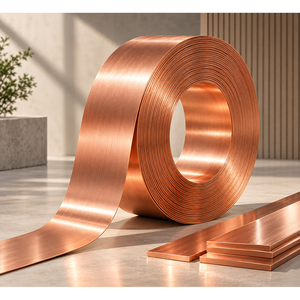 Alambre de Cobre Sólido Rectangular de Alta Pureza YES ENERGY, Diámetro Personalizado para Transformadores, Motores, Generadores Eléctricos - Product Image 1