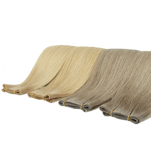 Extensiones de Cabello de Color Claro, Precio al por Mayor, Trama Fina, Cabello Humano Virgen 100%, Cabello Humano Natural, Personalización Disponible, Trama Genius - Product Image 3