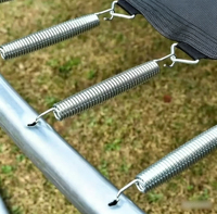 Ressorts de tension personnalisés avec extrémités à crochet, norme allemande DIN 2097, pour équipements de fitness et trampolines
