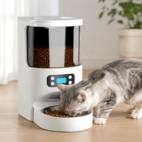 Conteneur alimentaire de luxe de grande taille pour plusieurs animaux domestiques, distributeur automatique de nourriture pour chiens, idéal pour la maison familiale en intérieur