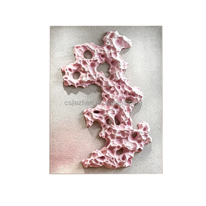 Arte Mural Moderno en 3D con Textura de Coral, Escultura Abstracta en Relieve, Pintura para Decoración de Hogares y Hoteles de Lujo JZ-234 JZ-234 JZ-234 - Product Image 6