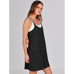 Women Athletic Dress Summer Tennis Workout Active Sports Mini Romper Built In Shorts Loose Fit Breathable Scoop Neck Casual Wear - Product Image 4