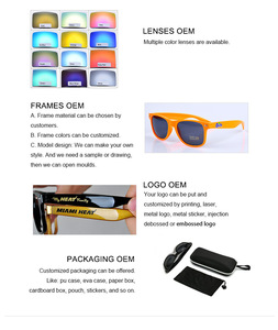 Customized Sun Glasses Embossed Custom <strong>Sunglasses</strong> 3d Metal logo for <strong>Sunglasses</strong> - Product Image 4