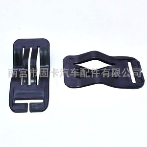 Boucle de fixation pour coussin de siège de voiture, noir, universelle, forme de serpent, KY 204 - Product Image 1