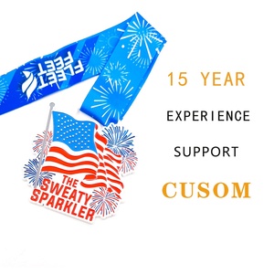 Oneway Medal Manufacturer Cheap Wholesale 3D Metal Award Marathon Running Usa Honor Sports Medal Custom Trophies and Medals - Product Image 6