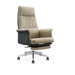 Chaise de bureau en cuir moderne et confortable avec accoudoirs et dossier 37731-1180A 37731-1181A 37731-6901A - Product Image 6