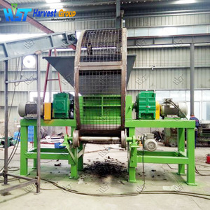 Heavy Duty doppio albero <span class=keywords><strong>rottami</strong></span> <span class=keywords><strong>auto</strong></span> trituratore pneumatici macchina per il riciclaggio di pneumatici per l'intero <span class=keywords><strong>auto</strong></span> e camion pneumatici in impianto di riciclaggio - Product Image 3