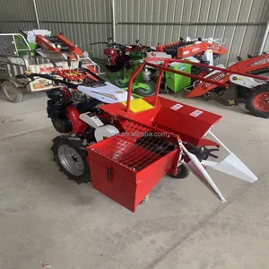 Mini máquina cosechadora de maíz, máquina cosechadora de maíz montada en tractor, máquina cosechadora de maíz pequeña, máquina cosechadora de maíz para maíz