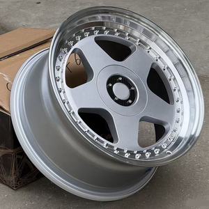 Jantes forgées 2 pièces haute résistance 6061 T6 JDM Euro Car 17 18 19 20 21 22 pouces 5x100 5x108 5x112 5x114.3 5x120 5x130 Groupe VW - Product Image 1