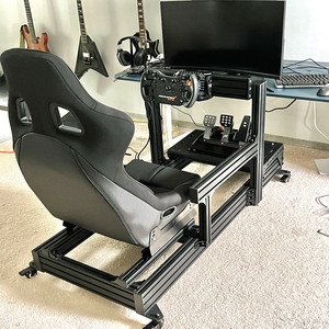 Cabina de Simulación de Carreras SIMORREAL OEM ODM, Cabina de Simulación de Conducción SC, Asiento de Juego para Simulación de Carreras - Product Image 2