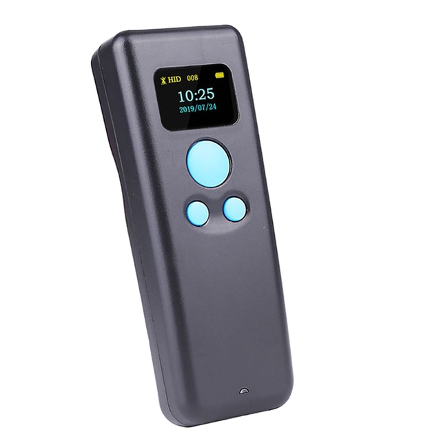 3 in 1 High Quality Portable 2D Bluetooth Scanners Mini Wireless Barcode Reader for Warehouse Logistics