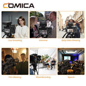 Micrófono inalámbrico Comica UHF, funciona con cámara, videocámara, teléfono inteligente, grabadora y otros equipos - Product Image 6