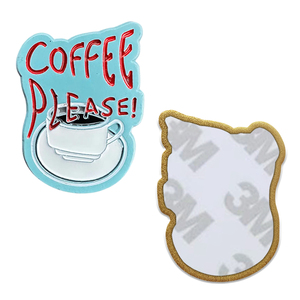 Autocollants en émail pour tasses de café, latte et boissons, créatifs, adhésifs, personnalisables, pour la vente en gros, fabrication rapide, délai promis - Product Image 3