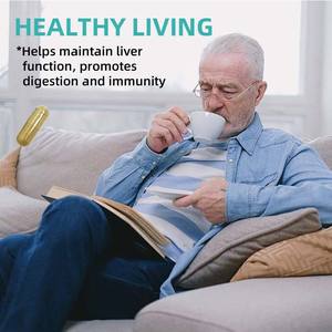 ODM OEM disesuaikan detoks pembersih hati & kapsul reparasi Herbal pendukung hati Susu Thistle suplemen kesehatan hati - Product Image 4