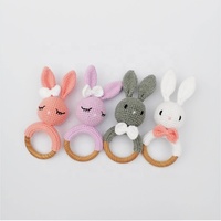 Logo gratuit Plusieurs styles tricotés à la main Animal en peluche Crochet Cotton Doll Baby Toys Educational Baby Toys for Kids