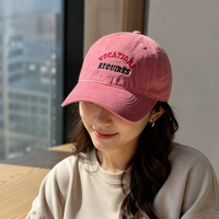 Casquette en coton personnalisée OEM, coton lavé, calotte souple pour hommes et femmes