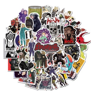 50Pcs New Japan Anime Dorohedoro Decor Label <span class=keywords><strong>per</strong></span> Skateboard bagagli Laptop Notebook Cartoon Anime Stickers - Product Image 2