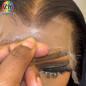 Pelucas de Cabello Humano Vietnamita Sin Pegamento 13x4 SDD Doble Trama, Peluca de Cabello Virgen Vietnamita con Encaje Frontal HD, Peluca Bob de Cabello Humano para Mujeres Negras - Product Image 4