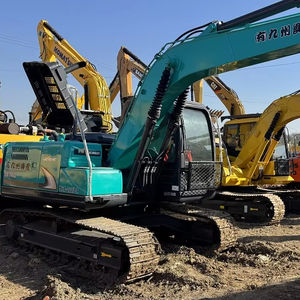 Excavadora de cadenas usada Kobelco SK140, producto de alta calidad, equipo especializado para ingeniería de movimiento de tierras - Product Image 1