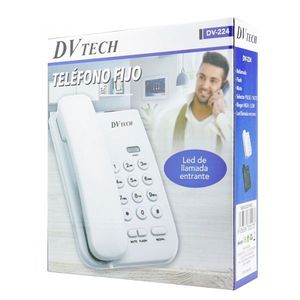 โทรศัพท์แบบมีสายดิจิตอล Dvtech พร้อมจอแสดงผล LED และระบบแฮนด์ฟรี - Product Image 2