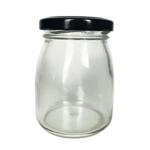 Số Lượng Nhỏ Chất Lượng Cao Thủy Tinh 200 Ml Pudding Jar Bán Buôn