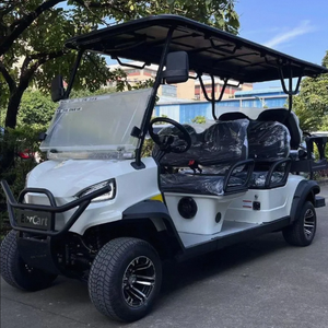 รถกอล์ฟไฟฟ้า 4 ล้อ รุ่นใหม่ 5KW พร้อมแบตเตอรี่ลิเธียม รับน้ำหนักได้ 300 กก. ความเร็ว 30 กม./ชม. ดีไซน์น้ำหนักเบา ทนทาน - Product Image 1