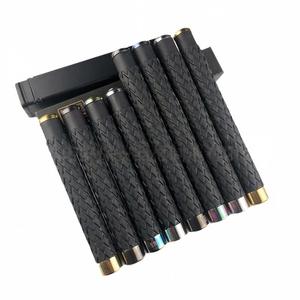 Bâton pliable robuste en acier inoxydable avec poignée en caoutchouc, adapté à une utilisation industrielle ou en extérieur, bâton de randonnée - Product Image 2