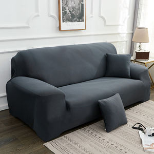 Capa de Sofá Elástica Universal de Alta Qualidade para Sala de Estar, Poliéster/Spandex, Capa Protetora Sólida para Sofá de 3 Lugares - Product Image 3