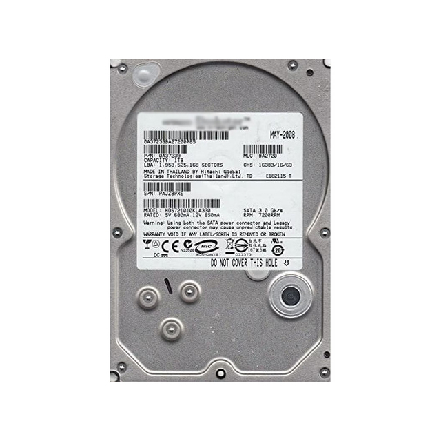 HDS721010KLA330 1TB 7200RPM 3.5 Inch SATA HDD HDS721010KLA330 Desktop Internal Hard Drive 3Gb/s Storage Supplier