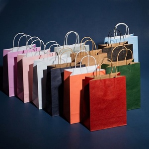 Bolsa de Papel Kraft de Alta Calidad con Logotipo Personalizado, Color y Tamaño para Uso Artesanal - Venta al por Mayor - Product Image 1