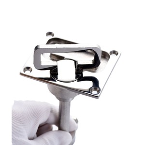 Cerradura de suelo cuadrada de acero inoxidable para embarcaciones, herraje marino, pieza de repuesto para cubierta de barco - Product Image 1